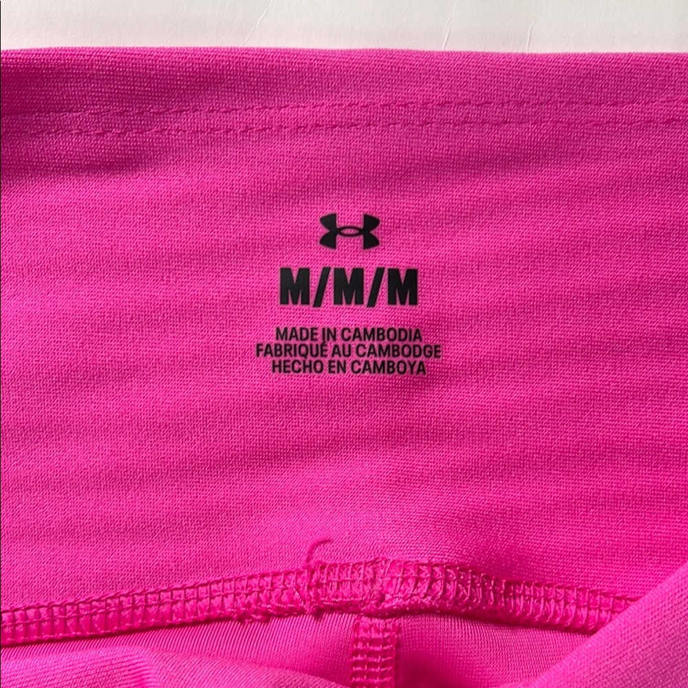 Under Armour Hot Pink Patterned Leggings - Picture 6 of 12